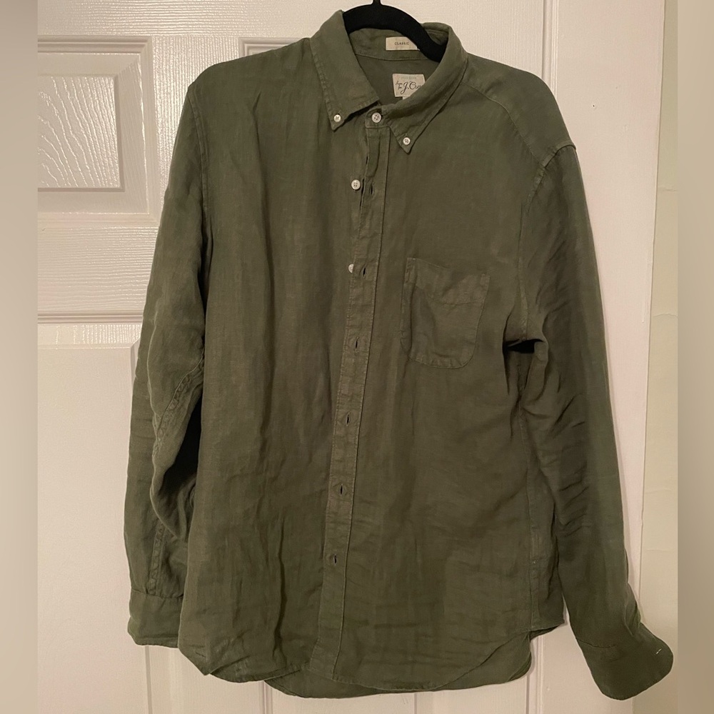 J. Crew Baird McNutt Irish Linen Men’s Medium